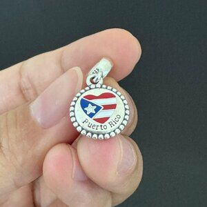 Pandora Puerto  Rico Flag Exclusive Charm